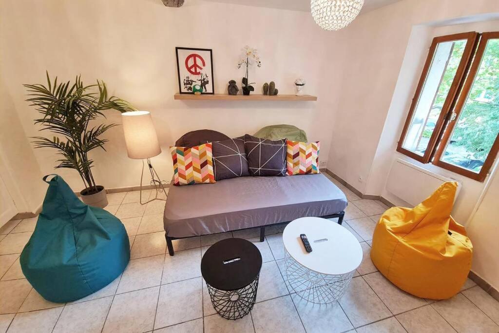 Gregbnb - T2 Design 42M2 - Toulon Est - Wifi Fibre - N5 エクステリア 写真